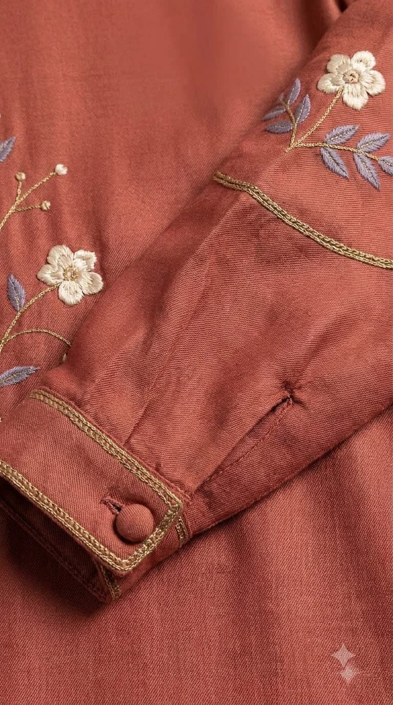 Darya-e-Noor Embroidered Elbow-Panel Pakistani Suit